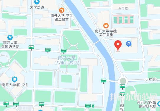 南開師范大學(xué)八里臺校區(qū)2023年地址在哪里